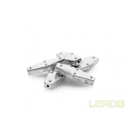 Delphin Zátěž Leads Šestihran s Otvorem 5 ks