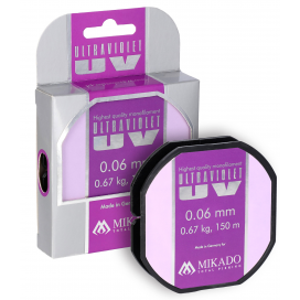 Mikado Vlasec Ultraviolet 0.40mm/14.60kg/150m 1 Cívka Mikado Vlasec Ultraviolet 0.40mm/14.60kg/150m 1 Cívka