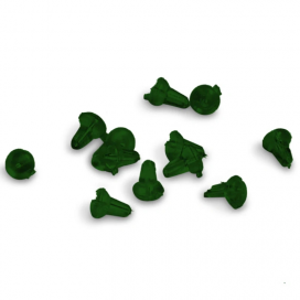 Anaconda zarážky D-Rig-Hook Bell Beads army zelená 40ks