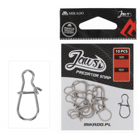 Mikado Karabina Jaws Predator Snap 092 / Xl Bal.10ks