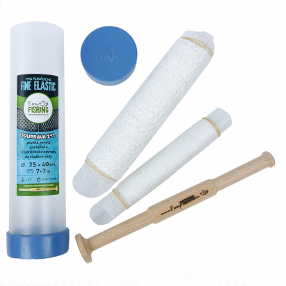 EasyFISHING 7+7m komplet - PVA punčocha ELASTIC FINE 25+40mm EasyFISHING 7+7m komplet - PVA punčocha ELASTIC FINE 25+40mm