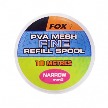Fox Pva Super Narrow Refil Spool Fine Mesh 10m 14mm náhradní punčocha jemná
