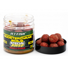 Jet Fish Boilies Speciál Amur Boosterované Mirabelle Špendlík 20mm 250ml