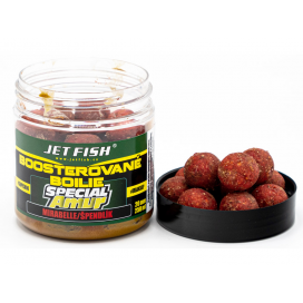 Jet Fish Boilies Speciál Amur Boosterované Mirabelle Špendlík 20mm 250ml