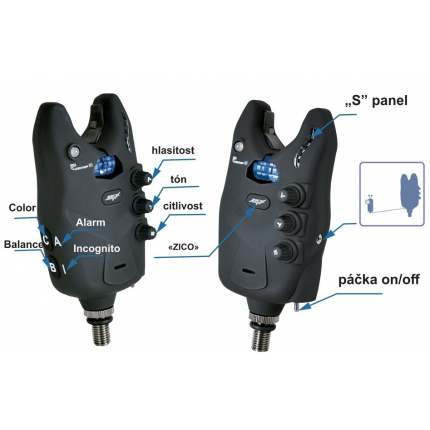 Zico Sada Signalizátoru Záběru Unicarp III 4+1