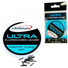 Climax Fluorocarbon 100% 10m Průměr: 0,40mm, nosnost 10kg