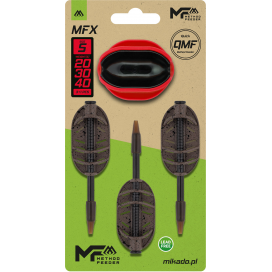 Mikado Feeder Method Feeder Mfx Q.m.f. Vel S  Sada 20+30+40g + Feeder Mould 1 Sada