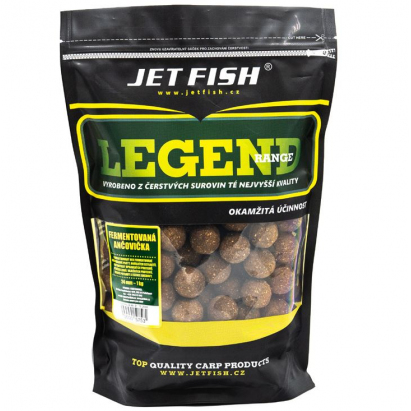 Jet Fish Boilies Legend Range Fermentovaná Ančovička 1kg Jet Fish Boilies Legend Range Fermentovaná Ančovička 1kg