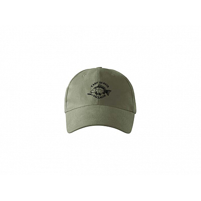 Čepice kšiltová Carp Servis - khaki/typ 4
