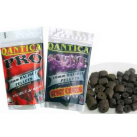 QANTICA halibut pelety - s dírou 16mm / 150g Evolution - chili chobotnica