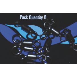 Osprey bižuterie - Tactical obratlík č.8 s O kroužkem matný 8ks