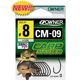 háček Owner CM-9 /8ks/ 56716.02 - CURVE SHANK