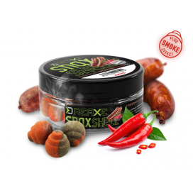 Nástraha D SNAX SHELL 12mm/30g - Frankfurtská klobása-Chilli /wafters/rozpustné Nástraha D SNAX SHELL 12mm/30g - Frankfurtská klobása-Chilli /wafters/rozpustné