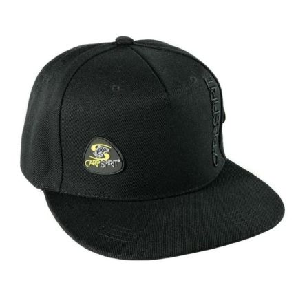 Carp Spirit kšiltovka Flat Peak Cap Black