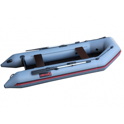 Elling Člun Patriot 270 s Pevnou Skládací Podlahou Šedý Elling Člun Patriot 270 s Pevnou Skládací Podlahou Šedý