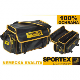 SPORTEX - rybářská přívlačová taška 50x26x15cm s kapsami