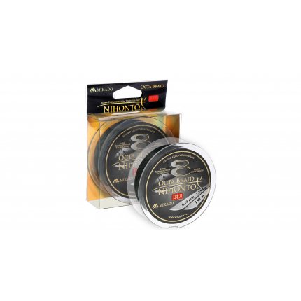 Mikado Pletená Šňůra Nihonto Octa Braid 150m Zelená