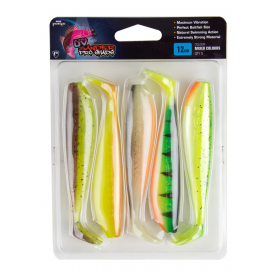 Fox Rage Zander Pro Shad Mixed Colour Lure Packs