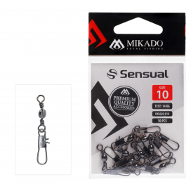 Mikado Obratlík Barrel S Karabinou Typu Interlock Vel. 8 Bn 10 Ks