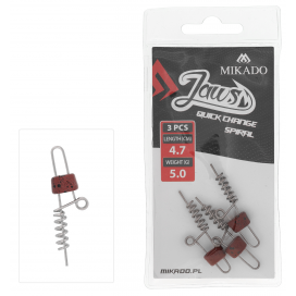 Mikado Vrut Na Nástrahy Jaws Quick Change Spiral 4.7cm 3 Ks