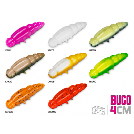 Delphin Umělá Nástraha Bugo Cheese 4 cm 15 ks 4cm / PINKY