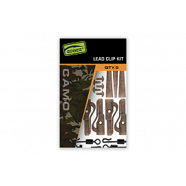 Fox Edges Camo Lead Clip Kit