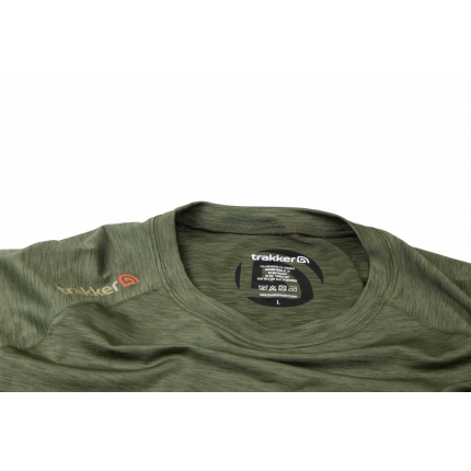 Trakker Tričko Marl Moisture Wicking T-Shirt