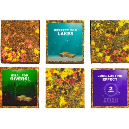 Zfish Zakrmovací Brikety Carp & Feeder Briquettes 220 g