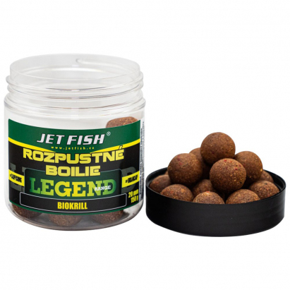 Jet Fish Boilies Legend Range Rozpustné 24mm 250ml Jet Fish Boilies Legend Range Rozpustné 24mm 250ml