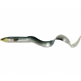 Savage Gear Gumová Nástraha 3D Real Eel Bulk Green Silver 