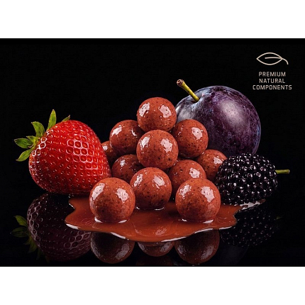 Delphin Boilies V Dipu BreaX SweetBERRY Moruše Jahoda Švestka 200 ml