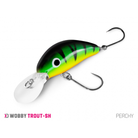 Delphin Wobler WOBBY TROUT-SH Perchy 4 cm 4 g Delphin Wobler WOBBY TROUT-SH Perchy 4 cm 4 g