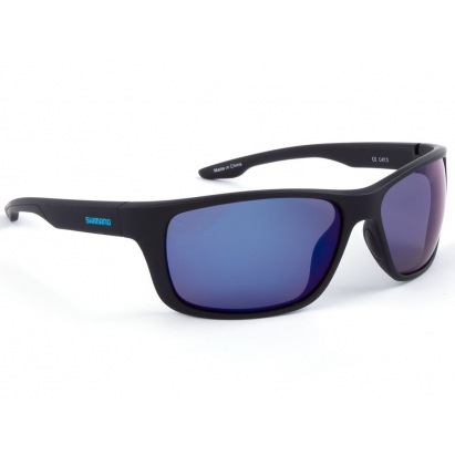 Shimano Polarizační Brýle Eyewear Matte Black & Blue Mirror