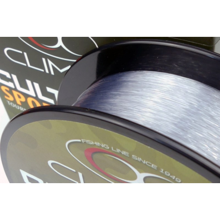 Climax CULT Carp Sport Mono šedý 1000m Průměr: 0,25mm Nosnost: 5,8kg
