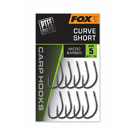 Fox Háčky Curve Shank Short 10 ks