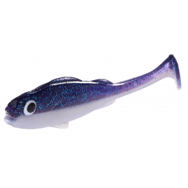 Mikado Nástraha Real Fish Perch 6.5cm/violet Perch 6 Ks