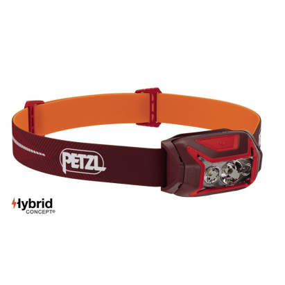 Petzl čelovky - Actik Core červená 2025