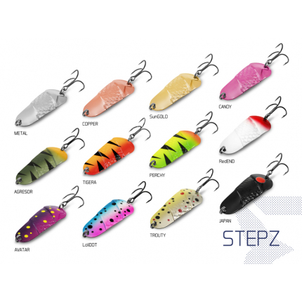 Delphin Plandavka STEPZ StripSCALE 10g TIGERA Hook #2