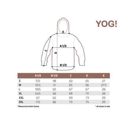 Delphin Mikina S Kapucí YOG!