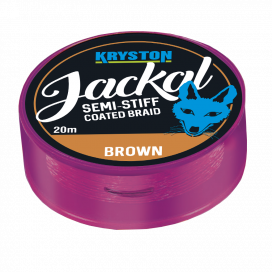 Kryston potahované šňůrky - Jackal Gravel Brown 20lb 20m Kryston potahované šňůrky - Jackal Gravel Brown 20lb 20m