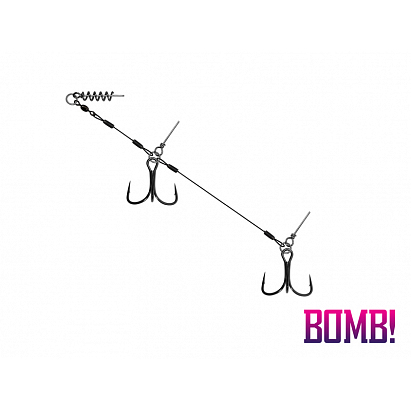 BOMB! Twisto MultiTRAP / 1ks #2/0 / 14cm / 20 kg