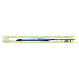 Mikado Splávek Set 0113.0g / Vlasec 0.14/0.12mm Háček: 12 1 Ks
