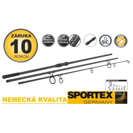 Kaprové pruty SPORTEX Competition Carp CS-4 3díl 2ks: 365cm /3lbs - M80