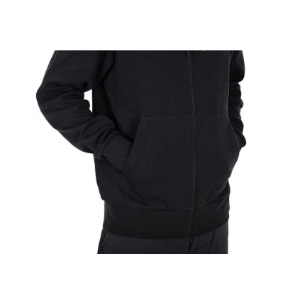 Matrix Mikina Zipped Hoody Black Stealth