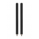 Black Leg Extensions 25mm / 300mm (2pcs)