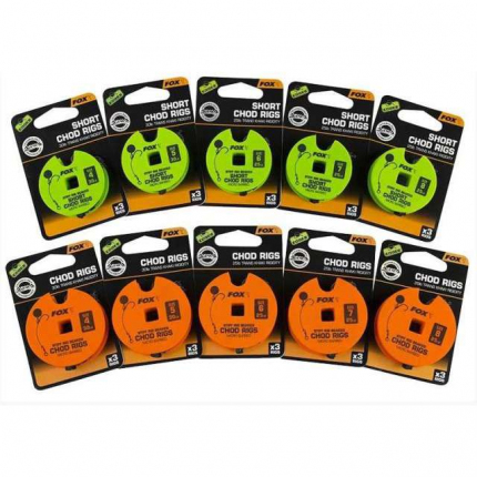 Fox Edges Hotový Návazec Short Chod Rigs B 25 lb 3 ks Bez Protihrotu