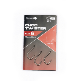 Nash jednoháček Chod Twister micro barb 10ks