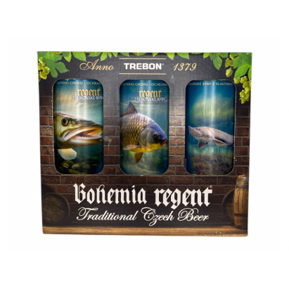 Regent Třeboňské ryby 12° 6x 0,5 l - sběratelská edice Regent Třeboňské ryby 12° 6x 0,5 l - sběratelská edice
