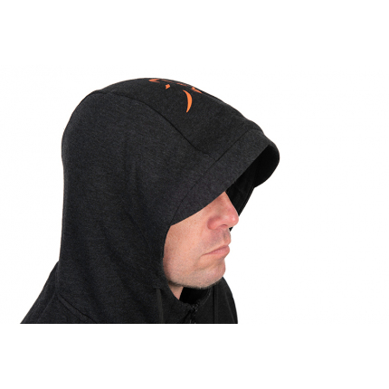 Fox Mikina Collection Lightweight Hoodie Orange Black