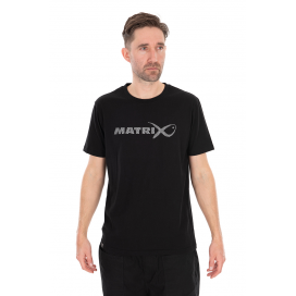 Matrix Large Fade T-Shirt - Black/Grey